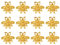 ETHNICITI 12 x Golden Bumble Bee Handcrafted Vintage Knob Cupboards Drawer Cabinets Wardrobe Dresser Vanity Kitchen Bedroom Living Room Upcycle Furniture Shabby Chic Animal Metal Gold Bee Pull Handle