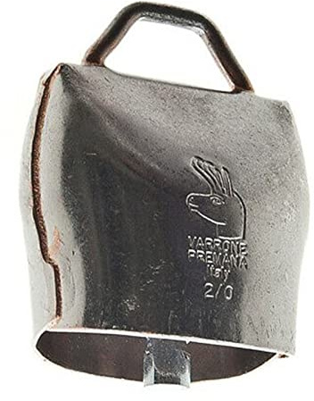La zappa Campana in acciaio al carbonio per mucche e cani da caccia Chamonix (2/0-37 x 33 mm)