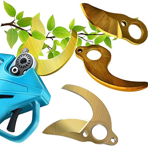 Elektrische Gartenschere Akku Ersatzmesser 2 Stück Glatter Und Sauberer Einschnitt Ast-Schere Ersatzklinge Für Pflanze Für 30-40 Mm (Color : Lower Blade, Size : 40-50mm)