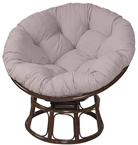 Lifup Hängesessel Kissen, Polster für Hängeschaukel Hängekorb Schaukel Korb, Rund Papasan Sessel Kissen Hellgrau Runden 180 cm