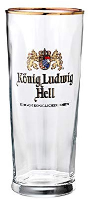 König Ludwig Hell Original Glas 0,3l (12er Set)