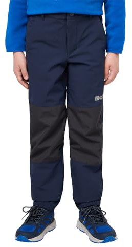 Jack Wolfskin Unisex Kinder Rascal Winter Pants K Wanderhose, Night Blue, 152 EU