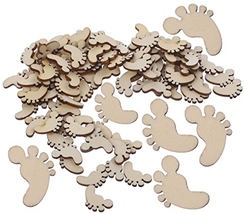 ifundom 100stücke Fußform Bastelzubehör Karton Fußformen Für Kunst Kinderhandwerk Und Kreative Dekorationen Für Und Anlässe