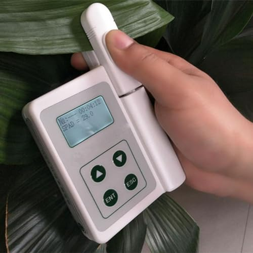 Intelligenter Digitaler Pflanzen Chlorophyll Analysator,Tragbares Chlorophyll Messgerät zum Testen,Handheld Chlorophyll Analysator,Instrument Blatt Analysator,Multifunktions Pflanzen Test Messgerät