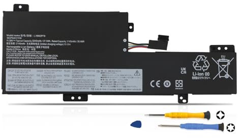 K KYUER L19M3PF8 Laptop Akku für Lenovo IdeaPad Flex 3 11IGL05 Flex 3 11ADA05 2-in-1 Notebook Type 82G4 82B2 82B20073MH 82G4000WGE 82G4000VGE 82G40018GE 82B2004EGE 82B2003YUK 82B2005EUK 82B2006NMH