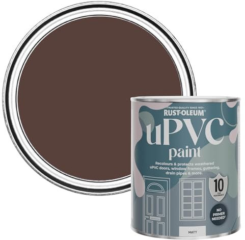 Rust-Oleum Red uPVC Door and Window Paint in Matt Finish - Valentina 750ml