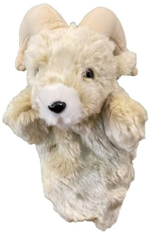 ISAKEN Tier-Handpuppen für Kinder Kleinkinder, Hund, Hase, Elefant, Taube, Drache, Ziege, Koala, Panda, Bär, Schaf, Kuh, Perfekt für Geschichtenerzählen, Unterricht, Vorschule, Geburtstagsgeschenke