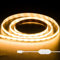 OULARA USB COB LED Streifen 5V Warmweiß 2700K, 1M Dimmbar 320LEDs, Flexibel Mit Speicher Funktion für TV Hintergrundbeleuchtung, Schlafzimmer, Spiegel