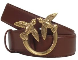 Pinko Cintura Cuoio/oro Antico 100120A0F1 CUOIO/ORO ANTICO L