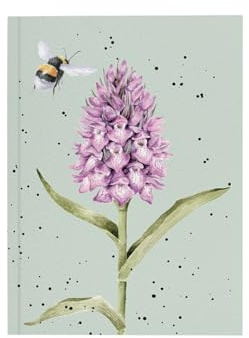 Wrendale Designs - Marsh Orchid' Bee A6 Notebook
