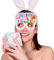 Bunny Photo Booth Requisiten, Osterei Brillen Rahmen Foto Requisiten für Erwachsene, Neuheit Bunny Ostern Brille Requisiten für Geburtstage, Festivals, Ostern
