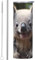 PHAYAH Carino Koala - Bicchiere sottile da 590 ml, con coperchio e cannucce, in acciaio inox, per caffè, tè, bevande