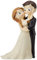 Mopec Pop & Fun Figurine pour gâteau, en résine, Ivoire, 12 x 16,2 x 23,5 cm