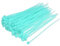 sourcing map Cable Zip Ties Nylon Cable Wire Ties 4 Inch Self-Locking Nylon Tie Wraps Sky-Blue 100pcs