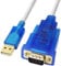DTech Cavo adattatore porta seriale da USB a RS232 DB9 con chipset FTDI Supporta Windows 10, 8, 7; Mac e Linux (1,2 m)