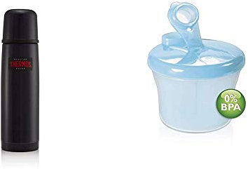 Thermos Light and Compact Flask, Midnight Blue, 500 ml & Philips Avent Milk Powder Dispenser