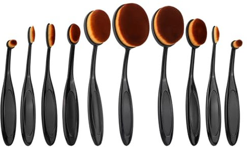 CYFUN DESIGN 10 Stück Bastelpinsel-Set, Hintergrundpinsel, gemischte Größe, Mehrzweck-Pinsel zum Basteln, Kunstprojekt