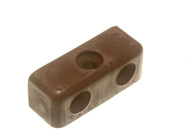 One Stop DIY Verbindungsblöcke für Schrank/Möbel, Braun, 40 Stück