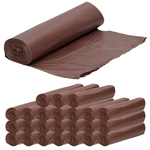 500 bolsas de basura con autocierre 20L capacidad cada una