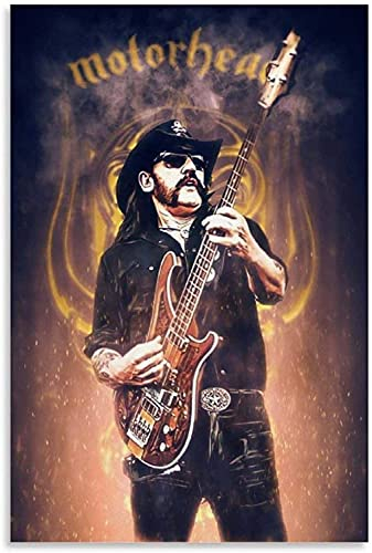 5D Diamant Painting Set FüR Erwachsene Und Kinder Lemmy Motörhead DIY Diamond Painting Kristall Strass Diamant Stickerei GemäLde 15.7x19.7(40x50cm) Kein Rahmen