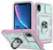 DAWEIXEAU für iPhone XS Max Hülle,Kameraschutz Handyhülle Drop Resistance Handys Schutzhülle für iPhone XS Max 6,5 (Rosa Grün)