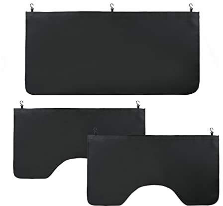 Kotflügelschoner Magnetisch 3 Stück, Bördelgerät Kotflügel rutschfest Werkstatt Matte Wasserdicht Kupplung Autoreparatur Kotflügel mit Haken Schutzblech Auto Universal (XL)