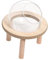 LOVIVER Hamster Sandbad Container, Kleintierbad Holz, Dusche Großes Badezimmer Hamster Sandbad Box für Chinchilla, 12cm