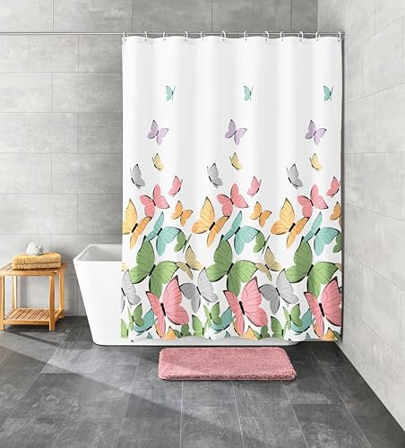 Kleine Wolke Duschvorhang, Polyester, Mehrfarbig, 240x180 cm