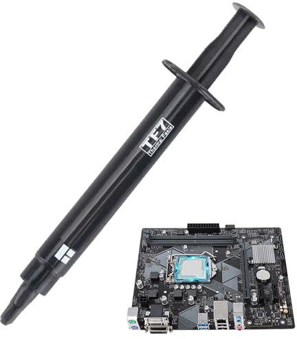 Pasta térmica de silicona – 50 grasas de compuesto térmico | Pasta térmica de alto rendimiento para disipador térmico de CPU de alto rendimiento para chip