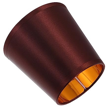 WOONEKY Lampenschirm Aus Hochwertigem Stoff Langlebiger Lampenschirm Für Deckenleuchte Stehlampe Tischlampe Und Wandlampe Elegante Weiße Platina-farbe Dekoratives Lampenzubehör Für Zuhause