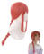 Anime Cosplay Wig Makima Cosplay Wigs Anime Chainsaw Man Makima Cosplay 70 cm Long Braids Pink Braided Synthetic Hair Wig