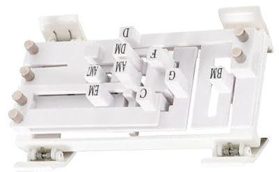 Gitarren-Akkordpresser, Gitarren-Akkord-Trainer, Gitarrenhilfe, Akkord-Trainer, Tabs, Gitarren-Akkord-Trainer, klassische Gitarren-Akkord-Werkzeugteil, praktisches Gitarrentrainer-Werkzeug für