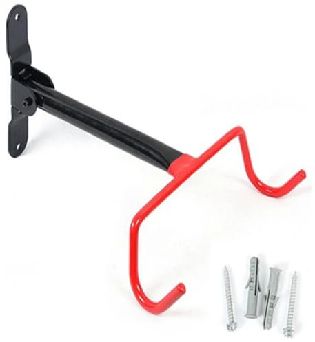 Bike Wall Mount Hanger Rack, Adjustable & Foldable Wall Mounted Bicycle Storage Rack for MTB, Road Bike & E-Bike, Wall Storage Solution for Garage, Home & Shop, Compatible Bike Hanger