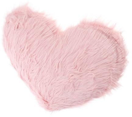 JEWEDECO Cuscino Decorativo Forma Di Cuore Cuscino Morbido e Fluffy Per Divano Camera e Auto Per Feste e Regali Agli Amici Design Elegante e Confortevole Per Ogni