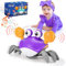 iKidiki Krabbelnde Krabbe Baby Spielzeug ab 1 2 3 4 Jahre Mädchen, Montessori Geschenk 1-4 Jahre Mädchen Krabbelspielzeug Baby Geschenk Musikalische Spielzeuge für Babies