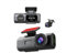 Caméra de tableau de bord 4K avec vision nocturne et double objectif - Enregistreur vidéo de voiture avec WiFi UHD moniteur de stationnement