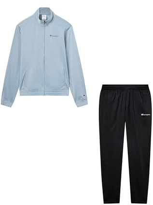 Champion Legacy Herren Trainingsanzug Small Logo, M, Hellblau, hellblau, M