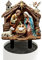 Krippen-Hofpfahl,Krippen-Hofpfähle,2D-Weihnachtskrippendekoration aus Acryl - Einzigartiger Gartenstatuenpfahl, Terrassenlandschaft, Nutztier-Garteneinsätze, Heilige Krippen-Gartenschild für den Außen