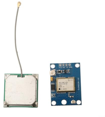 Module GPS NEO6M compatible avec Arduino, avec alimentation 3 V/5 V et antenne efficace