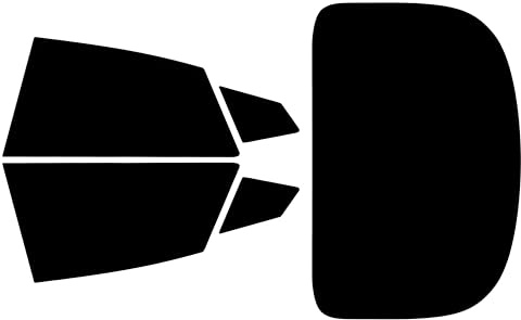 TINTCOM Pre-Cut Window Tint Film for Tesla Model S 5-door 2012-... - (20% Dark Smoke) - Rear Sides & Rear Window - Custom Fit, UV Protection, Heat & Glare Reduction, High Performance