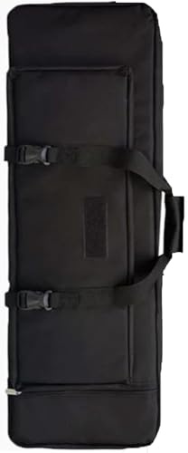 BALAMLB Housse De Transport Airsoft, Étui pour Doubles Fusils De Chasse ​Rembourée Sac pour Fusils À Air/Fusils De Chasse Rembourée Sac pour Port De Tir Sports,Sac Tactique Militaire A,28in/70cm