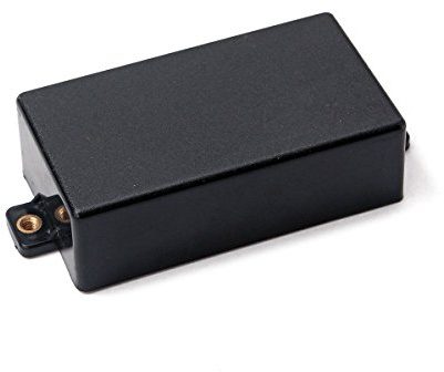 Remingtape Kunststoff Versiegelt Humbucker Pickup Cover Fit SQ Pickup Gitarrenteile (Schwarz)
