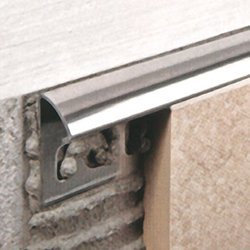 Profile Böden und Beschichtungen, Profil Jolly Winkel, Edelstahl, Aluminium und Kunststoff