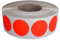 Royal Green Labels Stickers Roll in Neon Red Dot Sticker for Inventory (1.9cm) 19mm 1050 Pack