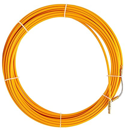 5/10/15/20/25/30/40/50M Dia 3mm/4mm/6mm Extracteur de câble en fibre de verre Fish Tape Reel Conduit Conduit Rodder Puller Puller Guide Device 15M 6mm