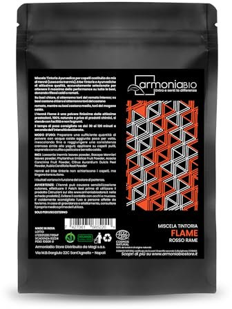 Henné Flame Rosso Rame Bio- tinta vegetale