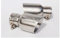 Auspuffblende 1 STÜCKE Autozubehör Edelstahl Universal Endrohr Schalldämpfer Rohr Für Audi Für A4 Für B8 Für A3 Für A1 Für Q5 Endrohr (Größe : 60MM IN 76MM Out)