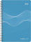 Wochenplaner PP-Einband blau 2024 - Büro-Kalender A5 - Cheftimer - blue - Ringbindung - 1 Woche 2 Seiten - 128 Seiten - Alpha Edition