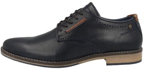 BULLBOXER Halbschuhe in Übergrößen Blau 773K25263BP292SU39/773K25263BP292SU88 große Herrenschuhe, Größe:48
