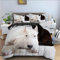 BettwäSche 135x200 Stafford Bullterrier 3teilig Bettwäsche-Sets mit 2 Kissenbezüge 80x80 cm Bettbezüge 135 x 200 aus Mikrofaser mit Reißverschluss Weich Atmungsaktive für Kinder Mädchen